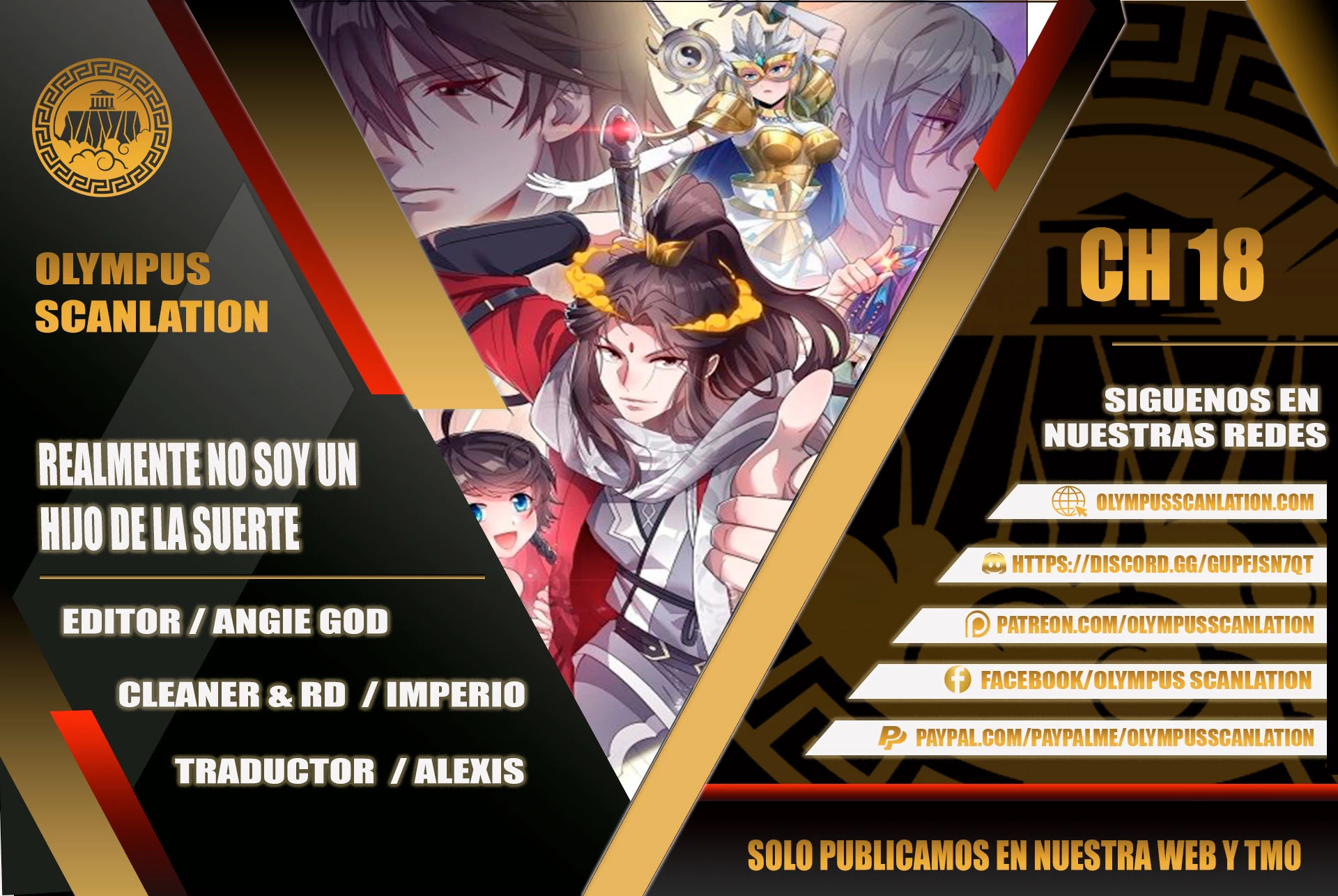 Realmente no soy un hijo de la Suerte > Capitulo 18 > Page 01